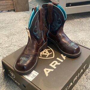 Royal chocolate/Fudge Fatbaby Heritage Dapper Ariat women’s boots